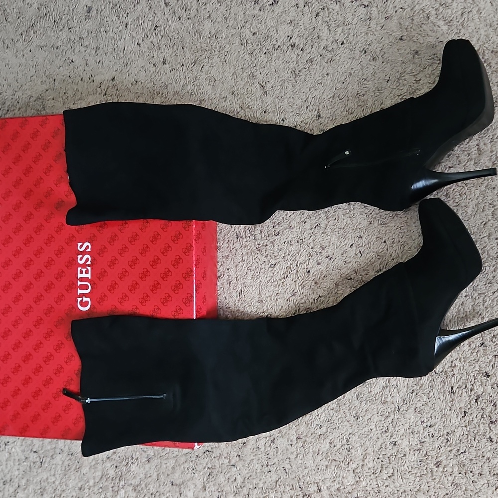Over The Knee High Heel Boots